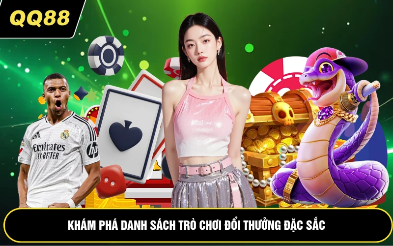Khám phá danh sách trò chơi đổi thưởng đặc sắc